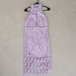 Bardot Lilac Cocktail Dress